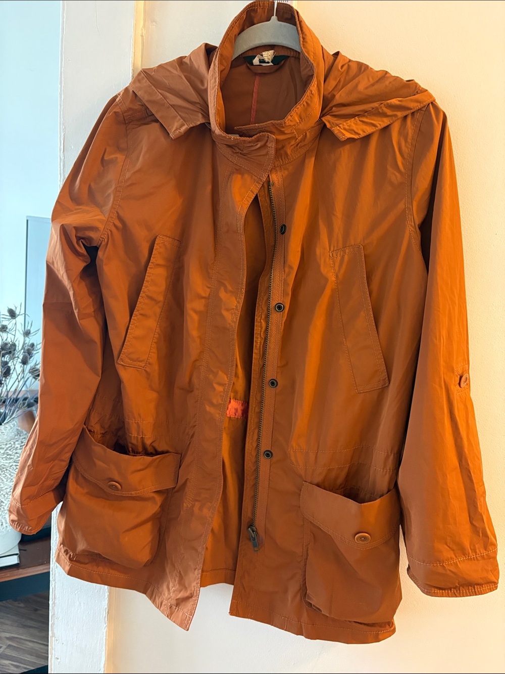 J.Crew lightweight polyester Anorak